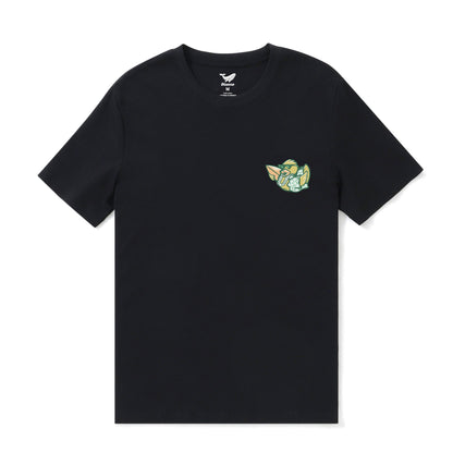 Hawaiian Tee For Men Takin It Slow By Loindaflow Tee Crew Neck 100% Cotton - BLACK