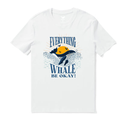Hawaiian Tee For Men Sunset Whale Chorus Tee Crew Neck 100% Cotton